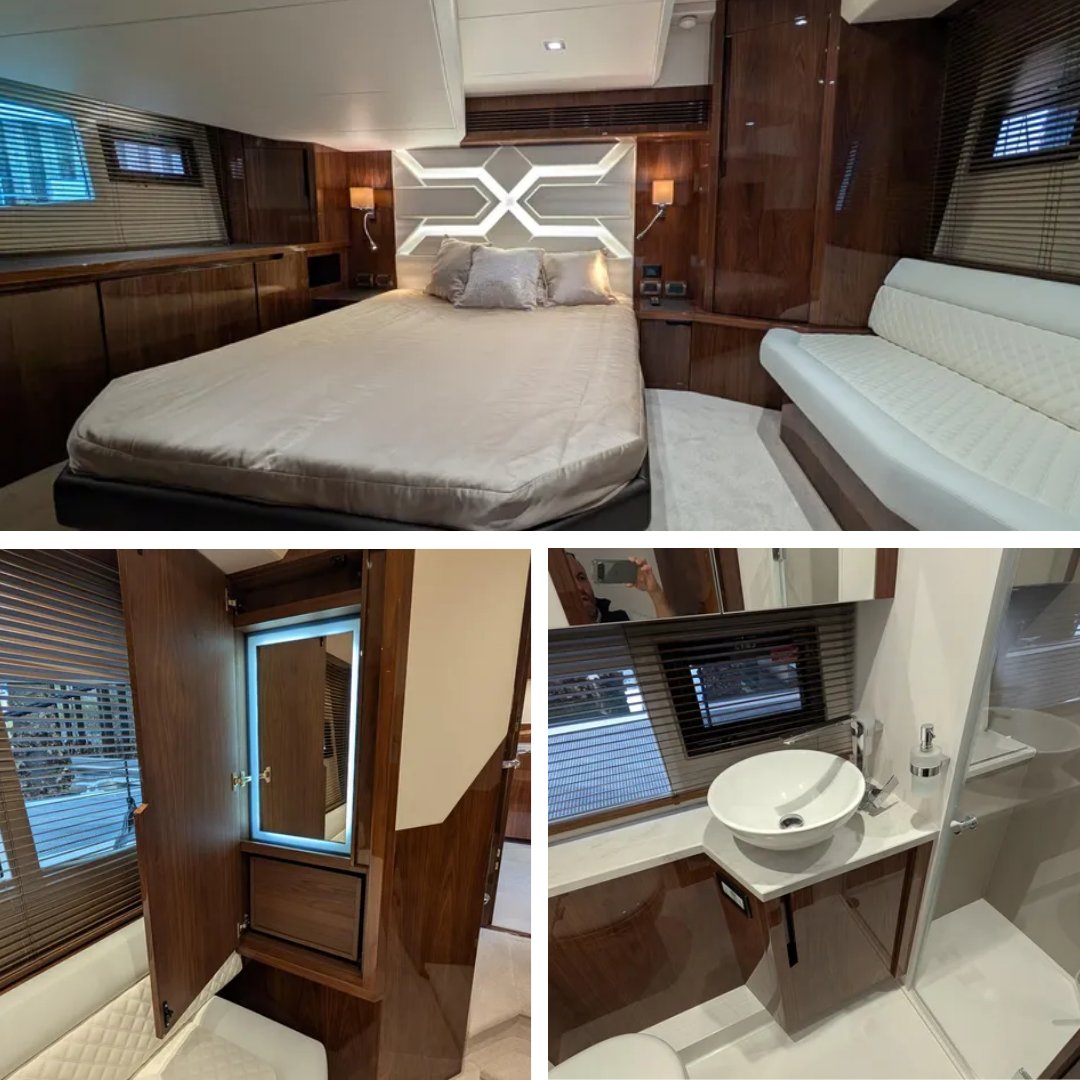 I can't believe this is pre-owned 🤩
This 2022 Galeon 485 HTS is showroom-ready, with mega spec, low hours, and just one owner. Turnkey luxury at Ocean Village.📍 
View it now: approvedboats.com/boats-for-sale…
#GaleonYachts #LuxuryYacht #YachtForSale #PreOwnedYacht #Southampton