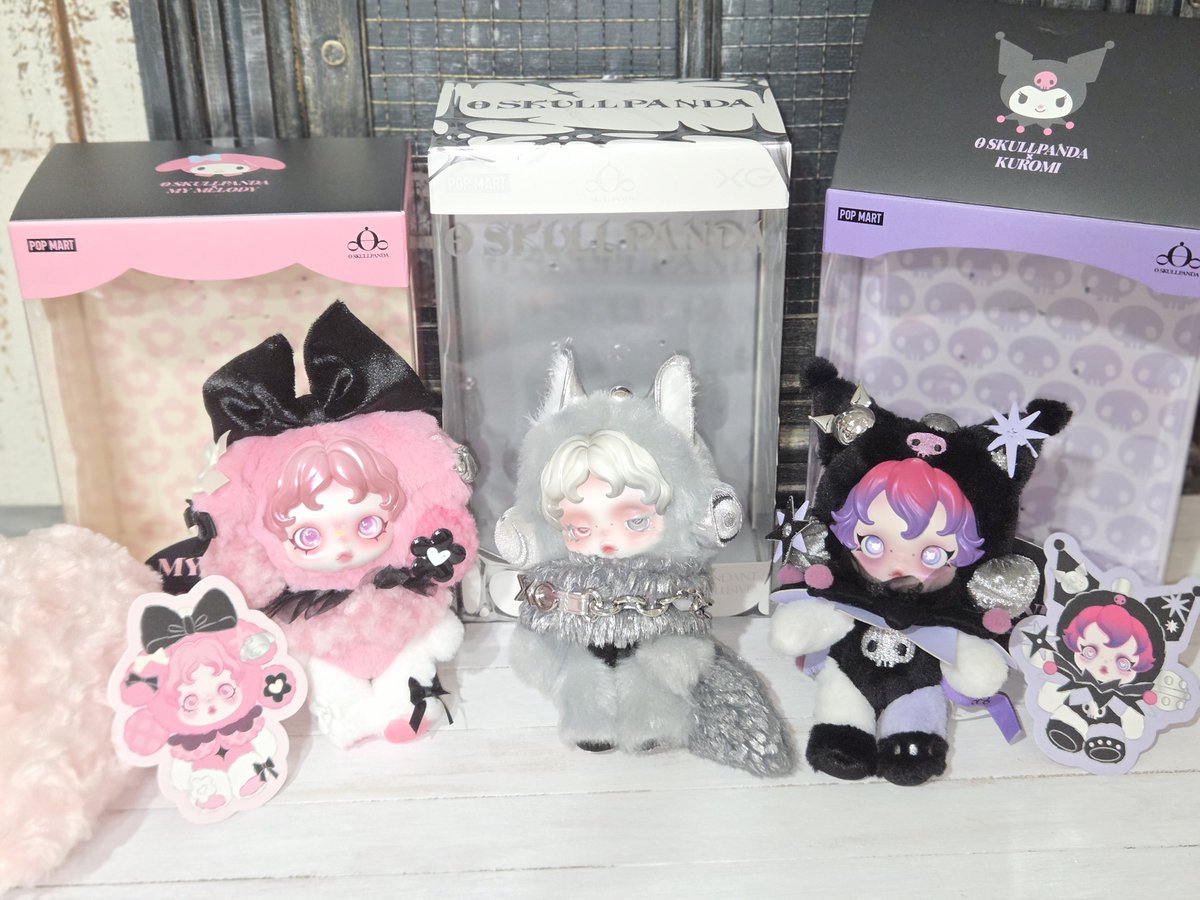 開封の儀✨✨ぬわん😍 ぬわんて可愛くてお洒落な子達なんだああ💗 メロ