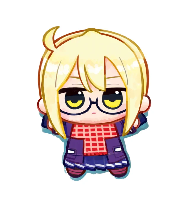 えっちゃんちびぐるみ…待ってます ちらっ #FGO