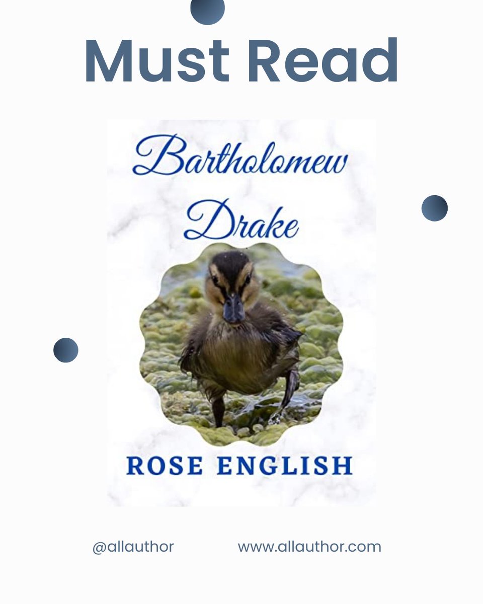 madyallauthor's tweet image. @RoseEnglishUK 

A little duck with a limb difference. Hazardous litter and new friendships.

#Children #ChildrenTale #MustRead