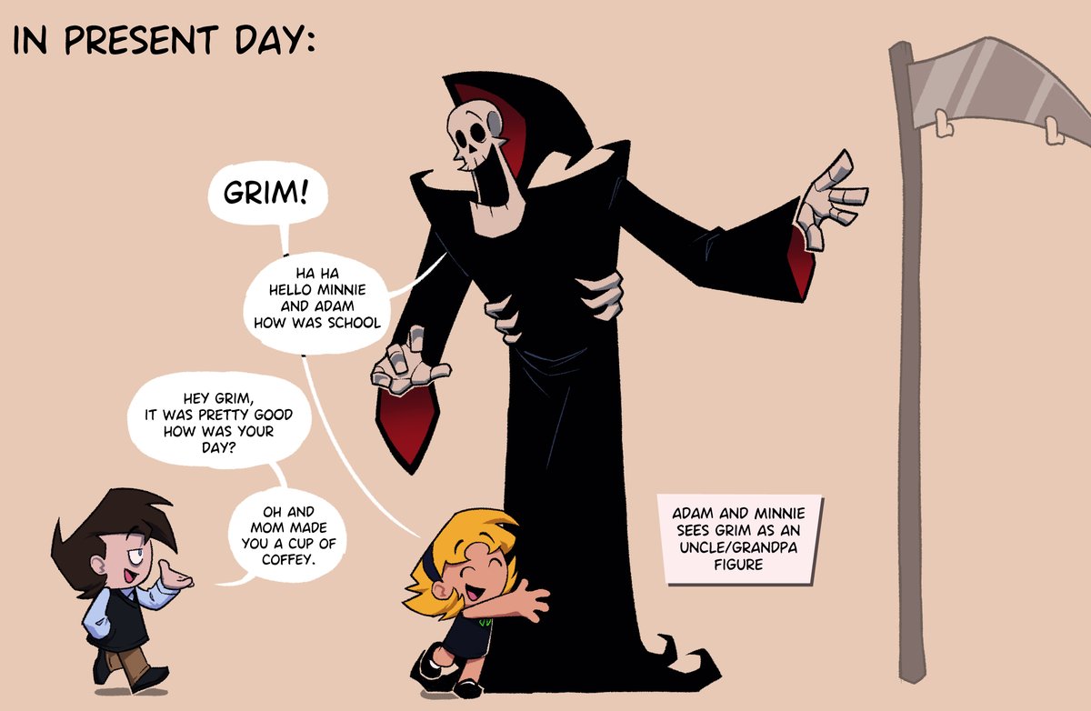 45yy561's tweet image. Meet the Reaper part 1 and 2
 #GrimTalesReimagined #GAOBAM