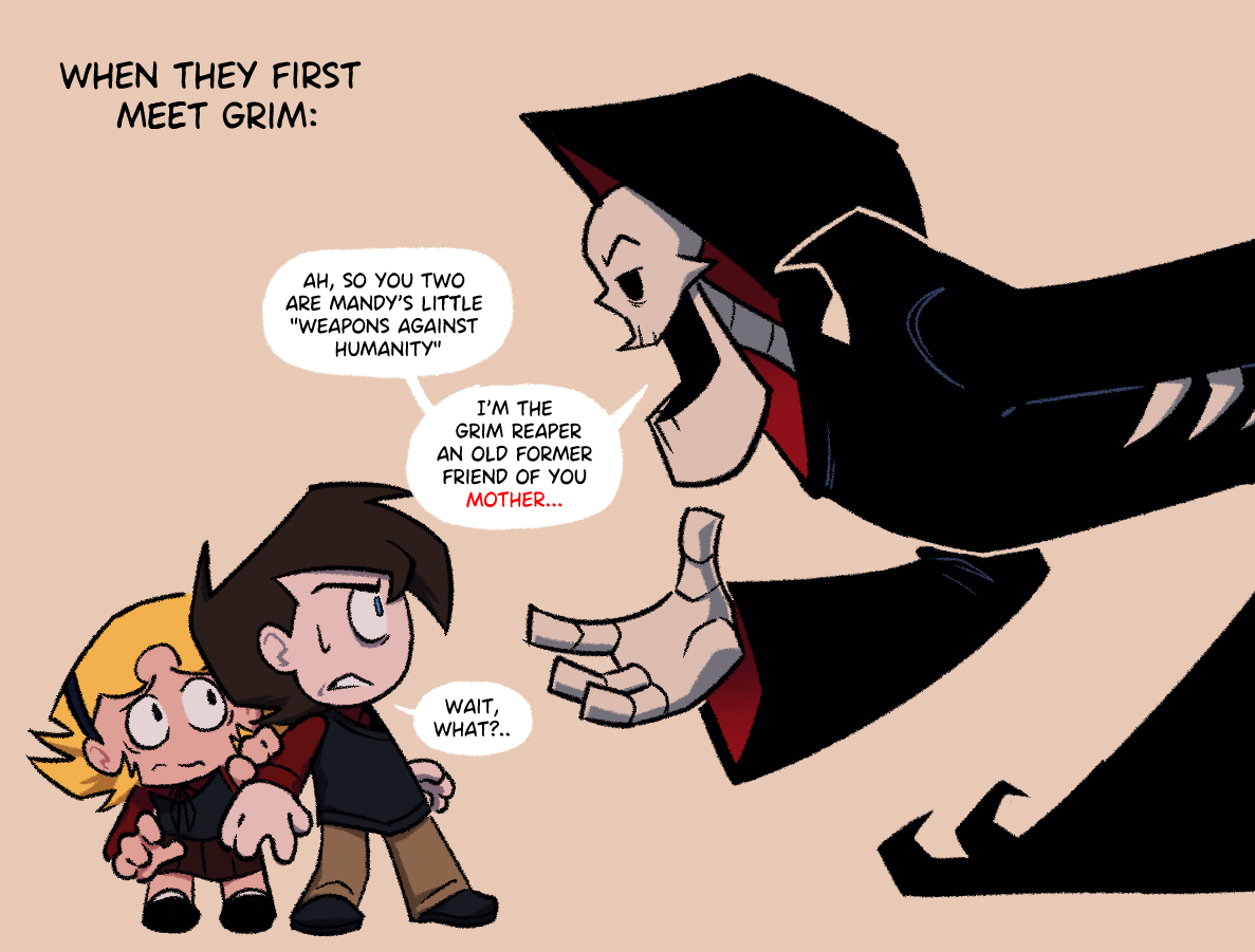 45yy561's tweet image. Meet the Reaper part 1 and 2
 #GrimTalesReimagined #GAOBAM