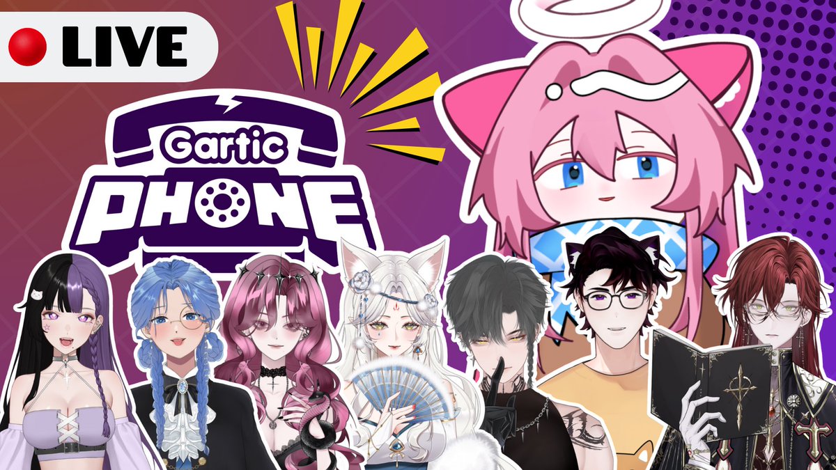 คลาสเรียนวาดรูปไก่เขี่ยฉบับมอคค่า 🎨✍🏻 || Gartic Phone 📞 
29/01||20.00

สมาชิก
<a href="/MakotoNagaoVT/">Makoto Nagao | VTuber</a>
<a href="/MaelysNox_/">Maëlys 🦊🥷🏻</a> 
<a href="/FritzAL_1/">Fritz Adler 🔫🗡️ VT</a> 
<a href="/krynaydin_vt/">Kryn Ay Dïnล์ 💜Vtuber</a> 
<a href="/zinfandel_ZTP/">Zin'fandel「ZTP」</a> 
<a href="/Xyne_ZTP/">Xyne Valdreth「ZTP」</a> 
<a href="/rhumora25dec/">Rhumora</a> 

🔴LIVE : twitch.tv/mocca_xacw 

#VTuber #VTuberTH #gartic #garticphone