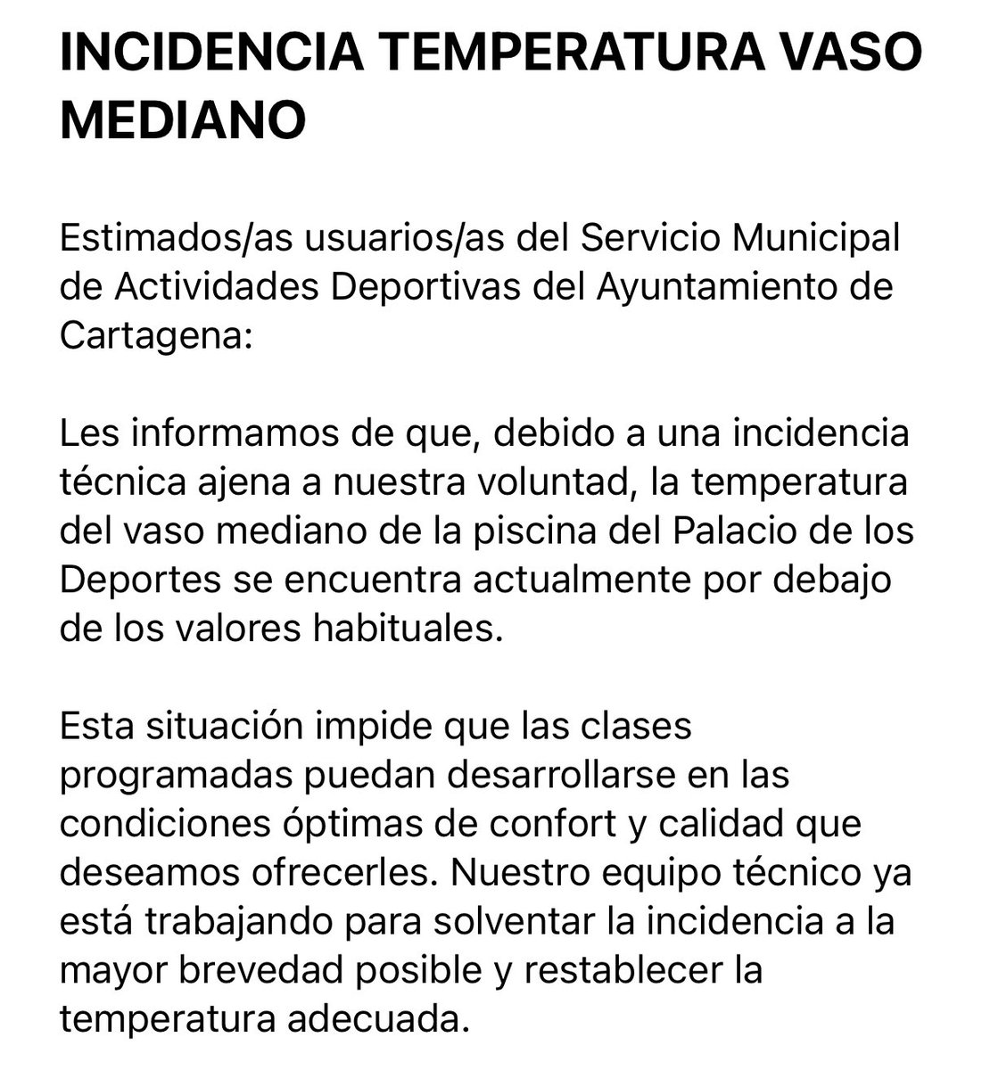 Rubensegado's tweet photo. @AytoCartagenaES @vox_cartagena @Podemos_CT @psoecartagena @MCCartagena_ct  @CartagenaPP esto es lo que tenemos que soportar a diario los usuarios de la piscina del palacio de deportes…
Meses sin vestuarios para dejarlos igual y estas incidencias a diario…
Alguna solución?? https://t.co/bFmwpY4r4A
