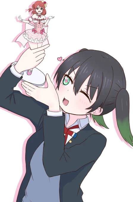 侑ちゃんセットでお祝い🎉(再掲)
 #高咲侑ビジュアル公開6周年 