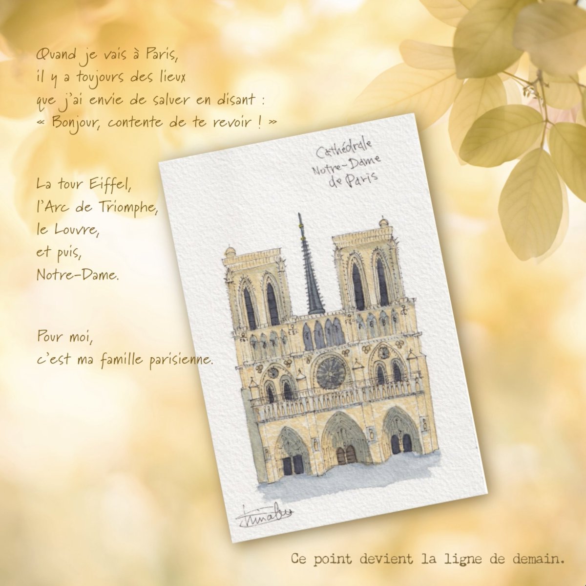 nk_shin179's tweet photo. Quand je vais à Paris.
いつも「おかえり」と言いたくなる場所がある。
#Watercolor
#paris
#ConobuC2
#クラアカ
#クラウドタウン https://t.co/cj9dxk5V4h