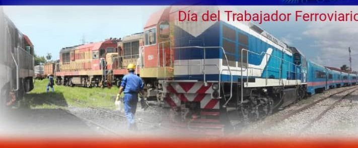 Felicitamos a los trabajadores ferroviarios en su Día, con el reconocimiento por el esfuerzo que realizan para atender las necesidades de la población y la economía. #UnidosXCuba