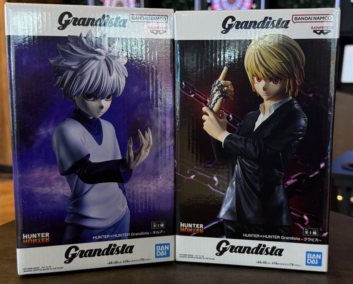 入荷情報👊🏼】 HUNTER×HUNTER Grandistaシリーズ登場🔥 ・Grandista