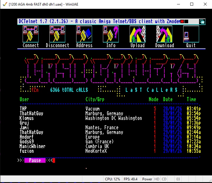 Retro32 BBS tweet media