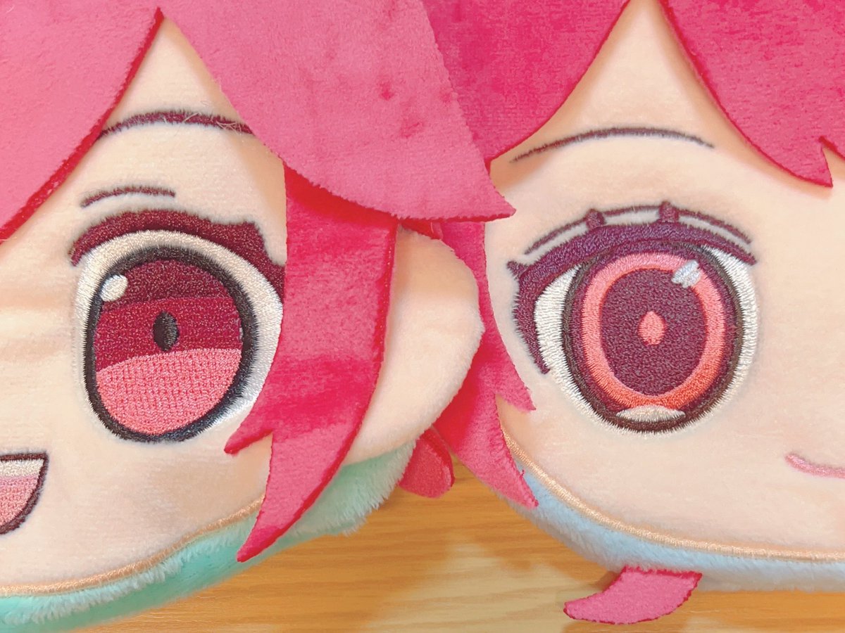 しまむらさんの巾着のテトさん
SVさんの方がしっかり二重
解釈一致で大歓喜