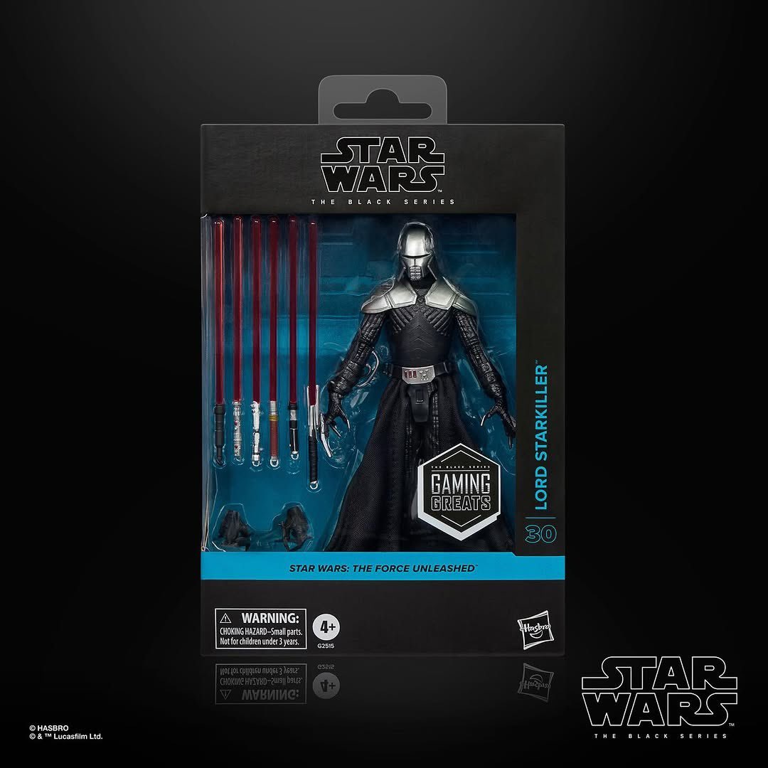yak_face's tweet image. TBS Deluxe Lord Starkiller - The Force Unleashed (Gaming Greats) - $42.99 - Preorder available Feb 4 at 1pm ET via Amazon &amp;amp; Fan Channel #hasbro #starwarsblackseries #blackseries #starwars #theforceunleashed