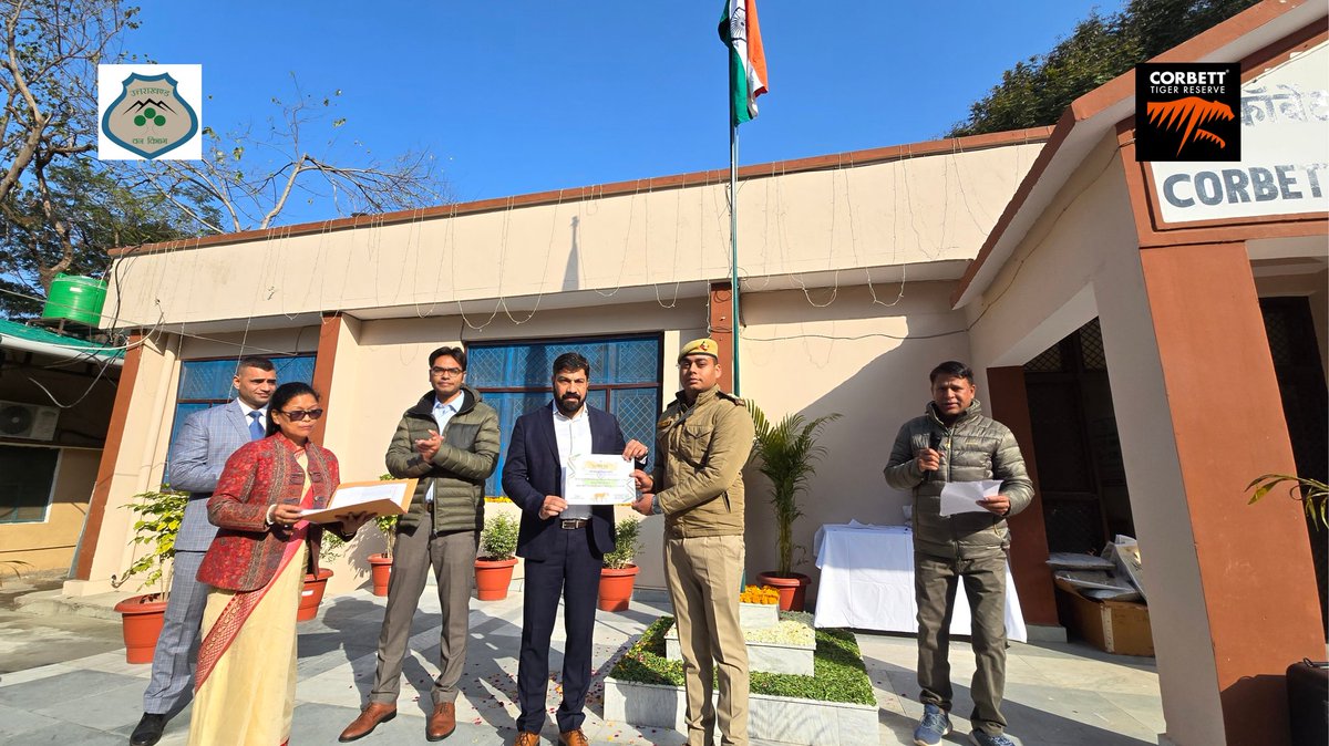 Corbett Tiger Reserve, Uttarakhand - Official tweet media