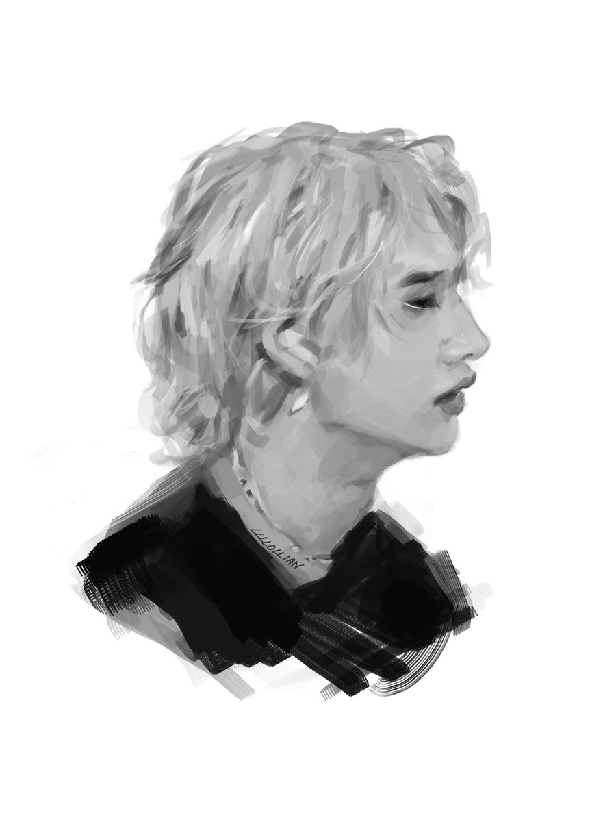 llllollian's tweet photo. 🩶 #bangchan #straykidsfanart https://t.co/UcbzzPk3mS