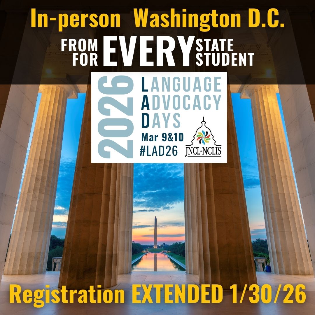 Joint National Committee for Languages tweet media