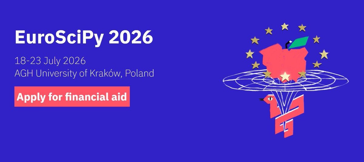 EuroSciPy tweet media