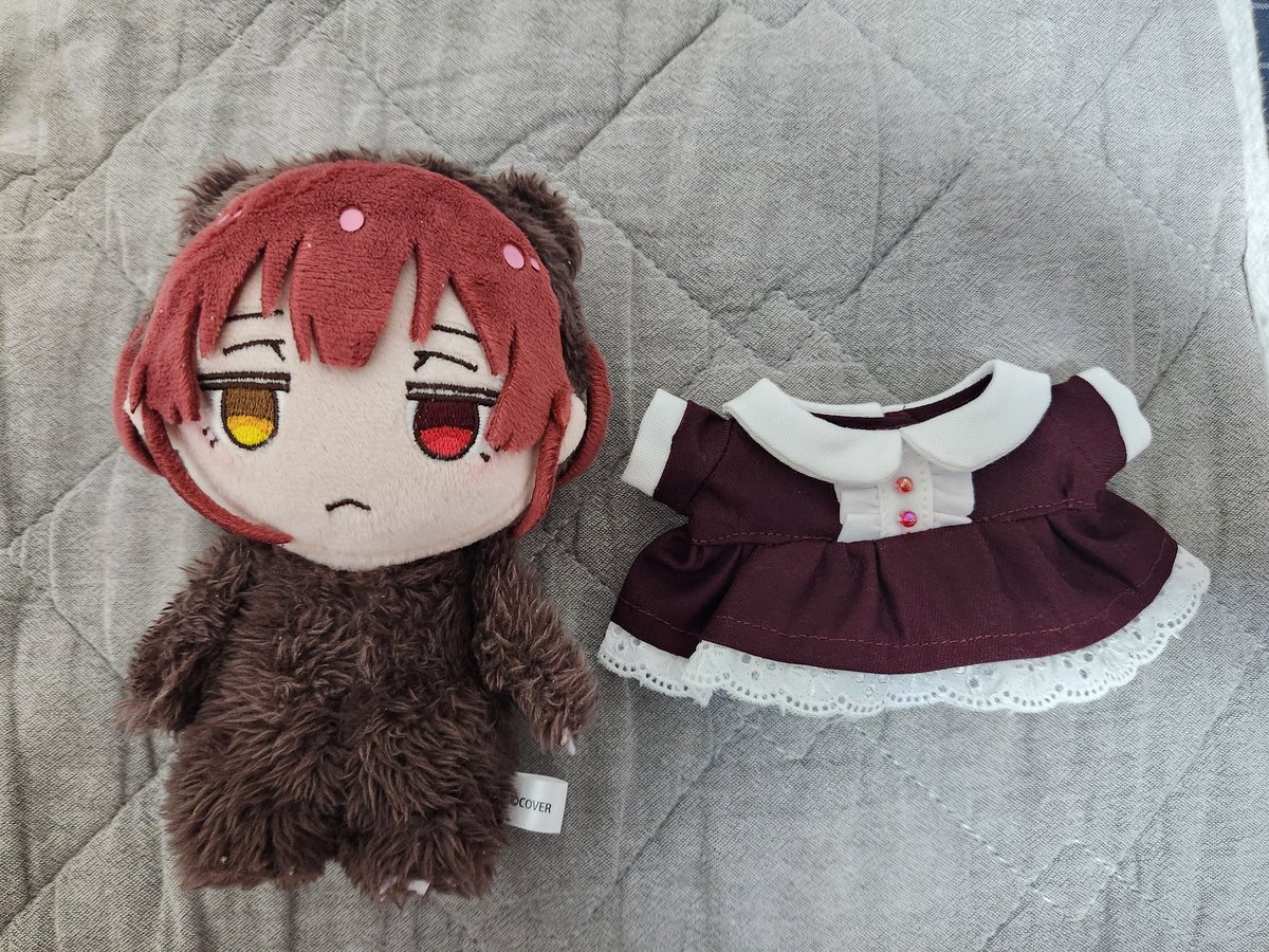 メルカリで買ったクマリンのお洋服が届いた✨ これでうちのクマリンも