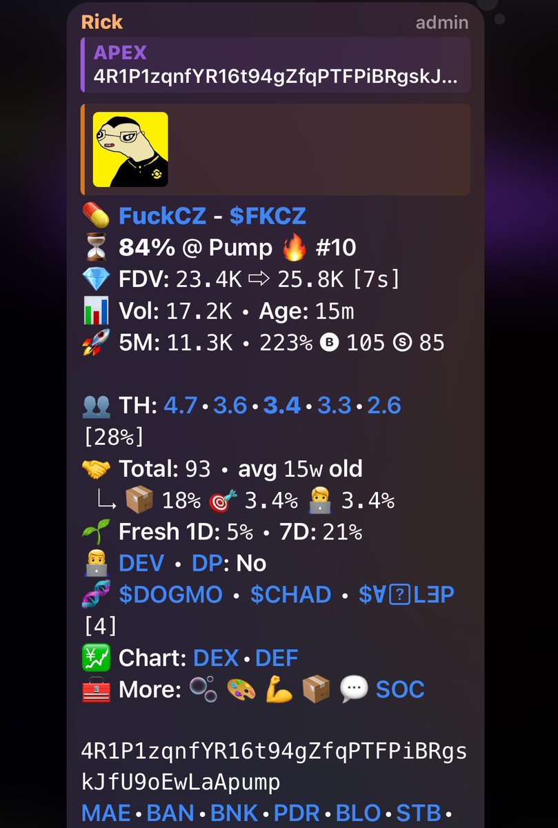 Apex_sol1's tweet image. $FKCZ

4R1P1zqnfYR16t94gZfqPTFPiBRgskJfU9oEwLaApump
#solana #FarrhanaBhatt