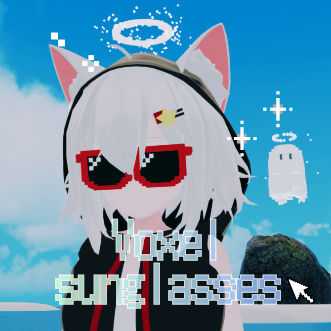 KyaRa_SuRo21's tweet photo. 無料のVRchat用アクセサリを販売開始しました😎
#VRChat #booth_pm #VRChat_Assets
https://t.co/QXPw6LVVet https://t.co/undmRhHabv
