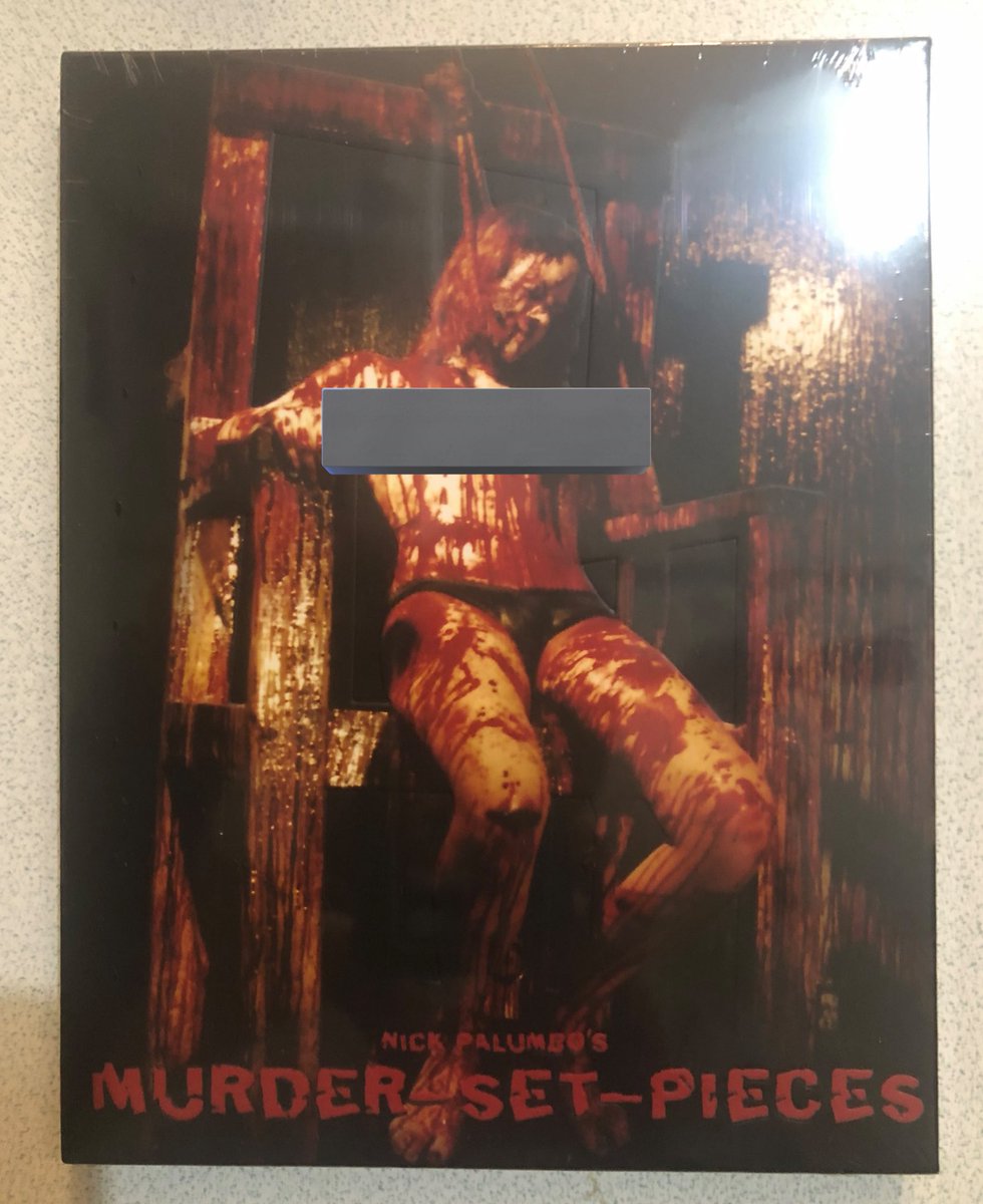ゴリゴリの残虐スラッシャー
「Murder-Set-Pieces」のUHDを遂に入手しました！
最近は円安で輸入盤も高額になってきましたが割と良心的な金額で見つけられて良かったです
