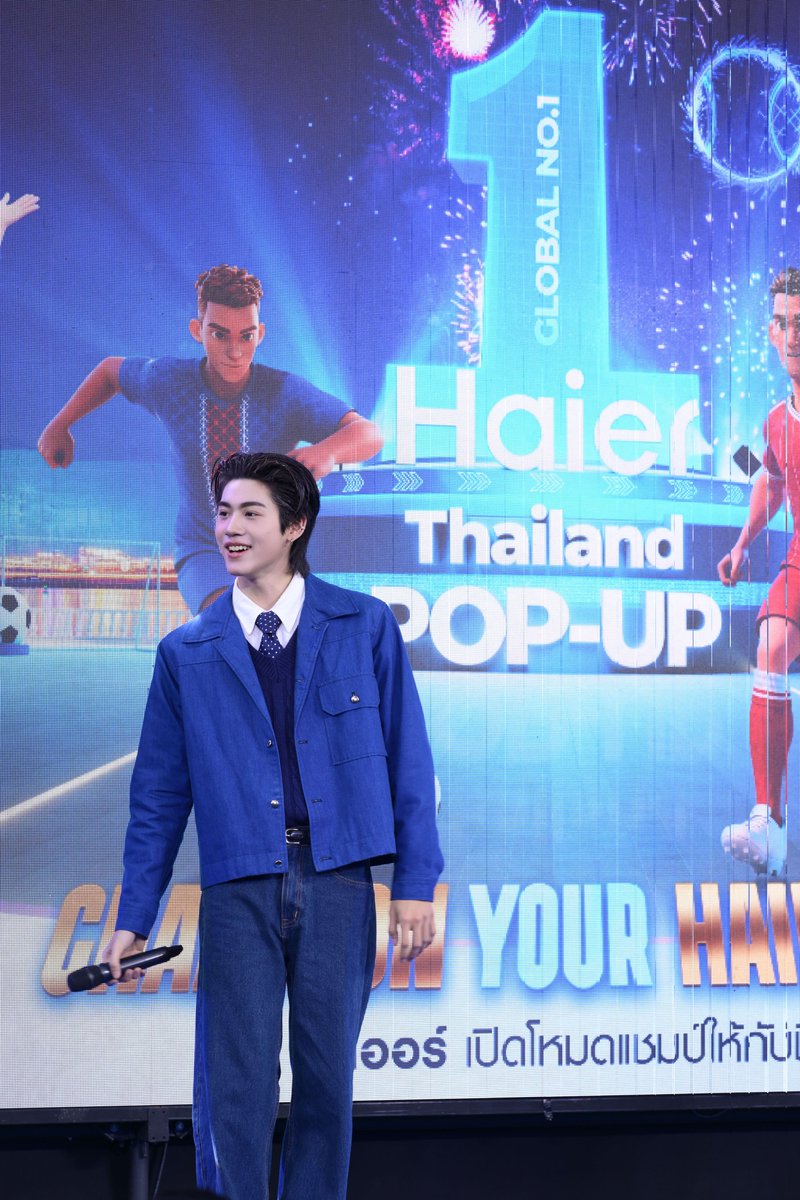 ไฮเออร์ เปิดตัวป็อปอัพสโตร์ธีมสปอร์ตครั้งแรกในไทย! ในงาน Champion Your Haier Life ไฮเออร์ เปิดโหมดแชมป์ให้กับชีวิต พร้อมแท็กทีม แอลม่อน - โปรเกรส ร่วมถ่ายทอดมุมมองแอคทีฟไลฟ์สไตล์ฉบับนิวเจน

📌facebook.com/10006354637875…

ไฮเออร์ (ประเทศไทย)