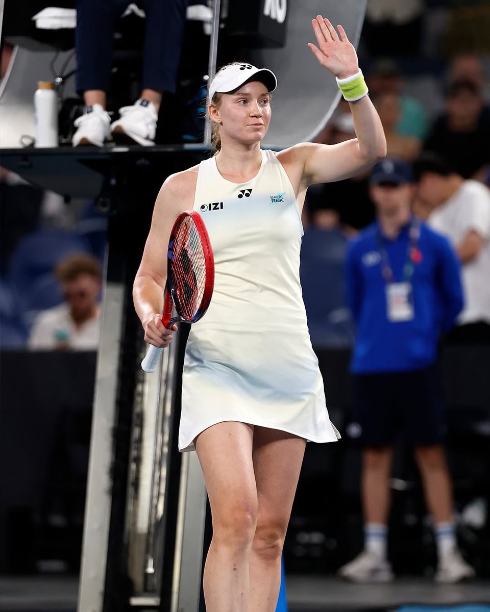 Elena Rybakina will be back to world #3 when the new rankings come out. 

More than deserved. 

Up, up, &amp; higher. 

🇰🇿🩵