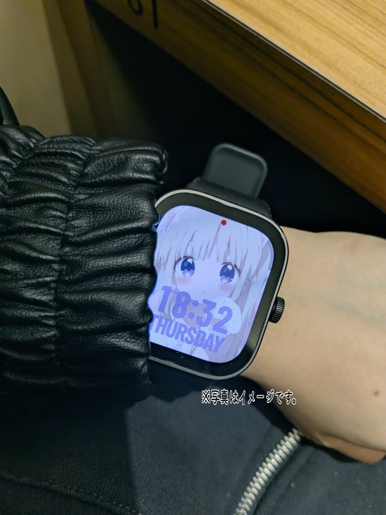 スマートウォッチ、中古だけど結構良い(՞っ ̫ _՞)♡ Androidだからアップルウォッチ買ってもな〜🍎⌚💦