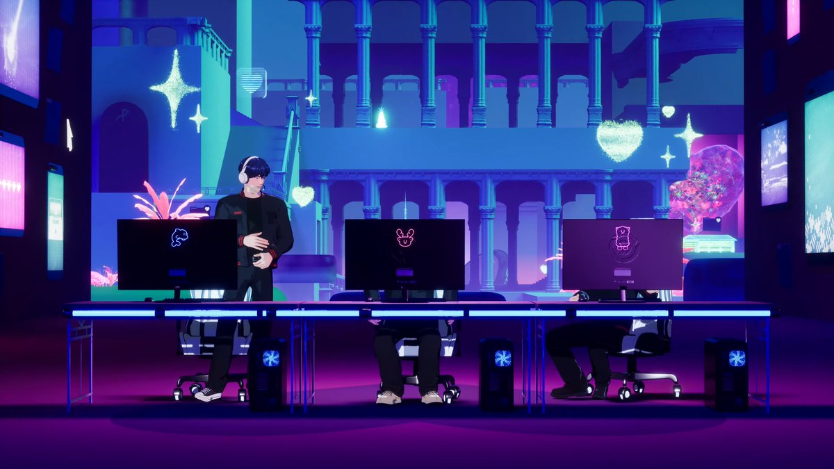 pixel_plave's tweet image. วันนี้เพ้บอีสปอร์ตมาก จัดเต็มสุดๆ ส่วนหมาแมววันก่อนเล่นโน๊ตบุ๊ค เอ็นดู 😂