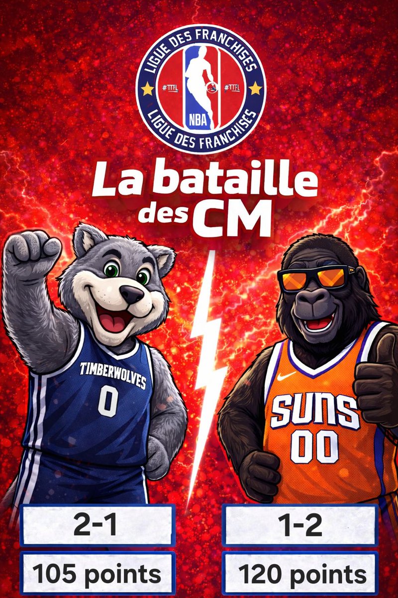 Ligue des Franchises TTFL tweet media