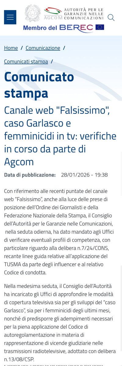 Kllyousoftly's tweet photo. Sono fiduciosa sul fatto che l'intervento AGCOM intenda ricordare a TUTTI che un condannato non perde il diritto a non essere calunniato per reati mai commessi. Un principio di civiltà giuridica che non può soccombere davanti allo share. #Garlasco #AGCOM
#Stasi #stopdiffamazione https://t.co/7qsVubyrHu