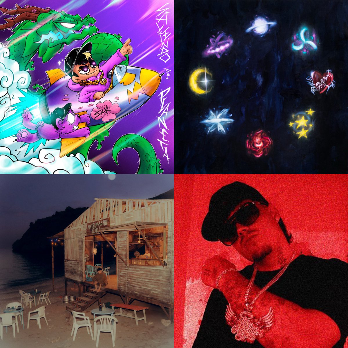 💽 Saliendo del Planeta (ep)
💽 Sakura
💽 Natsukashii Yoru
💽 Los Angelitos 👼🏻🔜