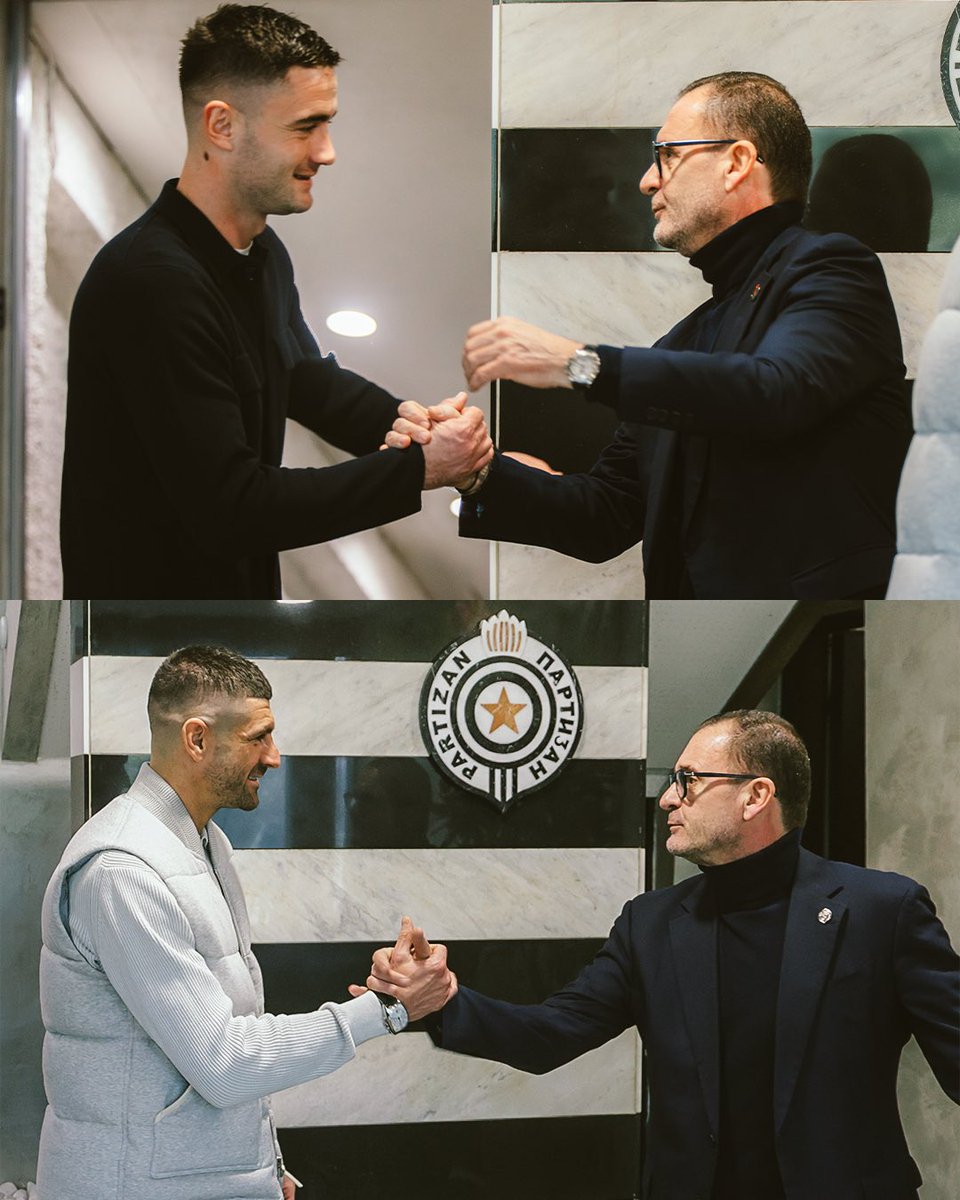 FKPartizanBG's tweet image. Saša Zdjelar i Stefan Mitrović novi fudbaleri Partizana!

Sportski sektor Fudbalskog kluba Partizan postigao je dogovor o angažovanju dva iskusna fudbalera koja će pomoći ekipi u borbi za šampionsku titulu u Superligi Srbije, a u pitanju su nekadašnji kapiten Parnog valjka Saša…