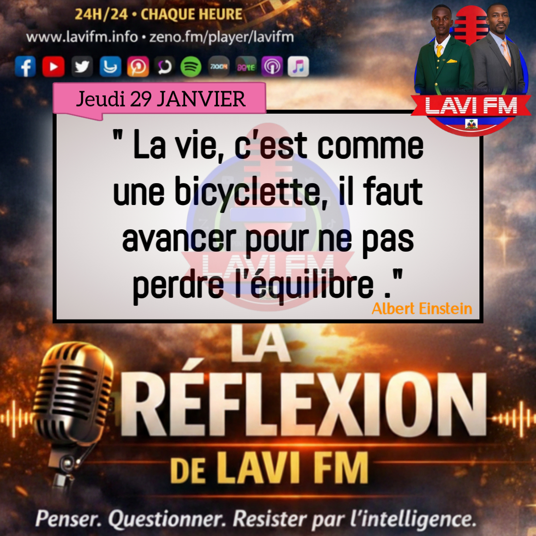 LA RÉFLEXION DE LAVI FM