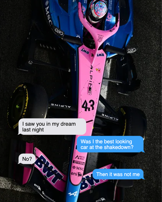 It definitely wasn’t me 😏