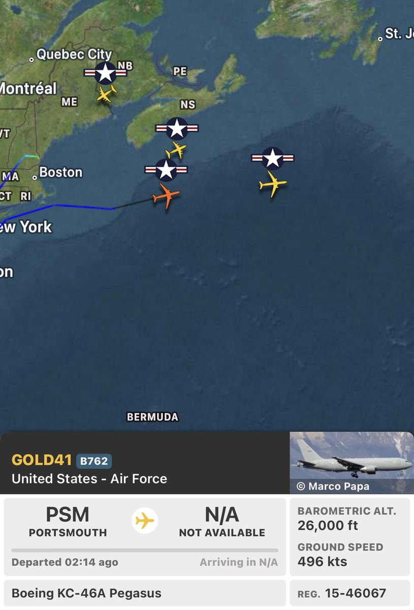 Movements to Middle East arena today:

E-11A “WiFi in the sky” ✅

WC-135R “nuclear sniffer” ✅

Additional Thaad air defenses ✅

EA-18G Growler electronic jets ✅