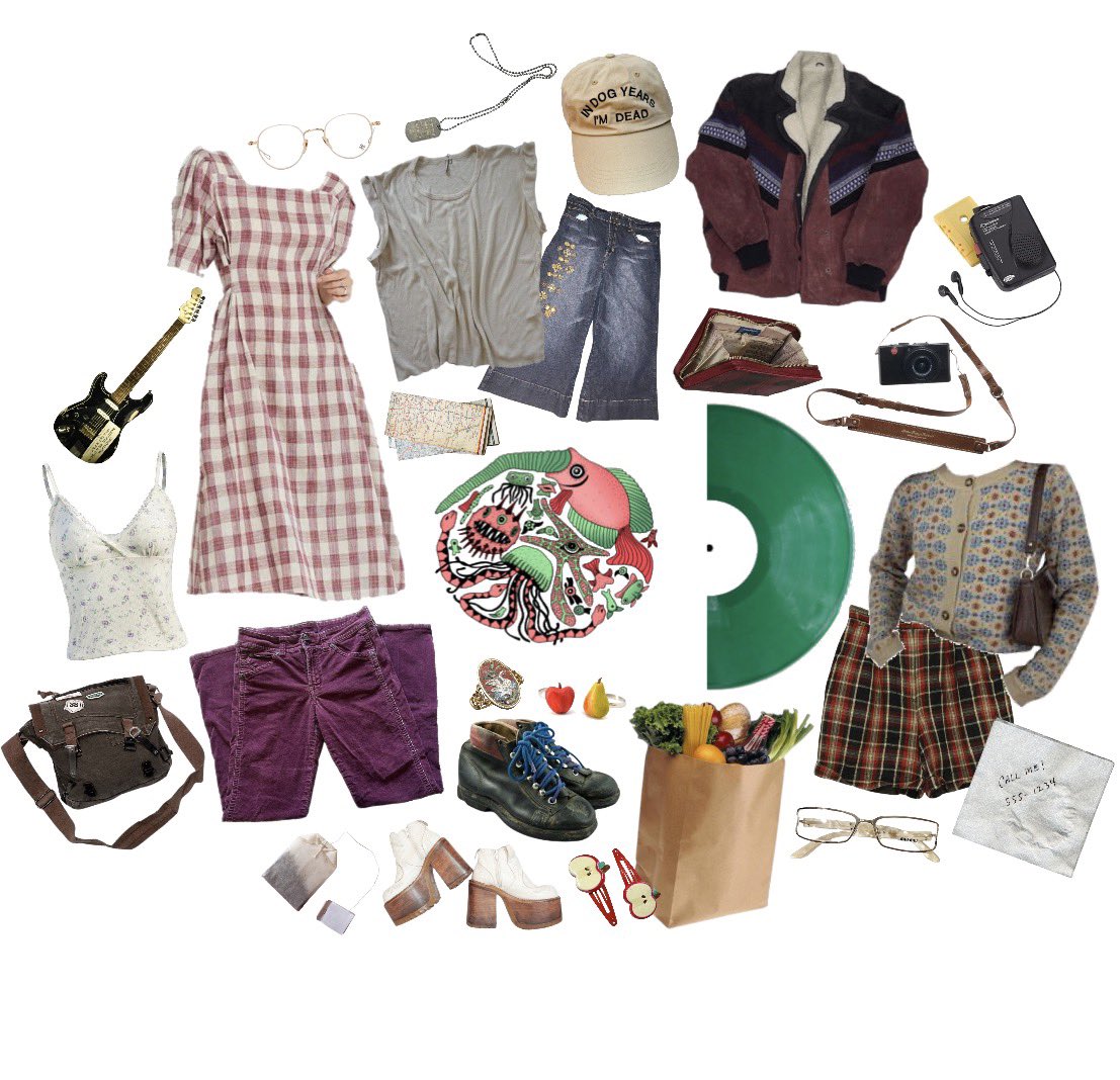 djoified's tweet image. albums as outfits (post animal edition!) #postanimal