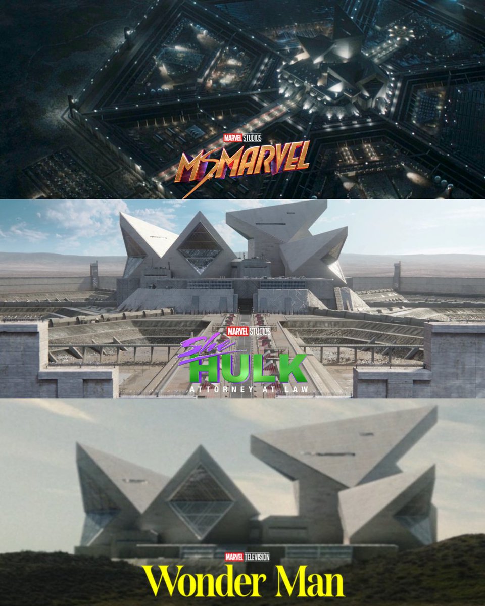 marvel_updat3s's tweet photo. The Department of Damage Control Supermax Prison in the MCU.

#WonderMan https://t.co/lQdzoL3snp
