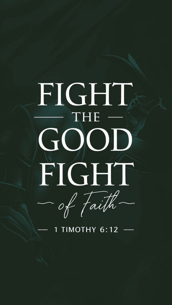 The__Bible7's tweet image. 1 Timothy 6:12