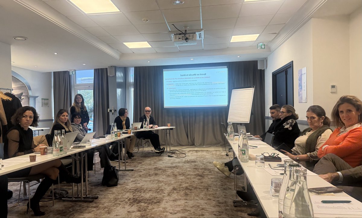 Très heureux de présider avec #HéleneFraticelli VP la Réunion Régionale <a href="/Prism_PACA/">PRISM_EMPLOI Provence Alpes Côte d’Azur & Corse</a> &amp; #Corse avec l'ensemble des enseignes du #TravailTemporaire <a href="/AKTO_OPCO/">AKTO</a> à Nice. Point prospectives et textes relatifs. Merci à Tou(te)s pour votre engagement! #travailtemporaire #tousengagés