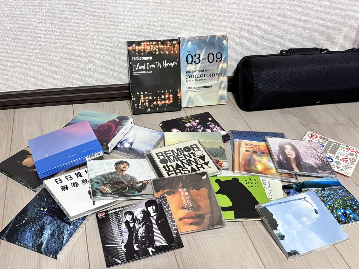 メ◎カリでレミオロメンと藤巻ソロのまとめ売りあって購入させてもらっ