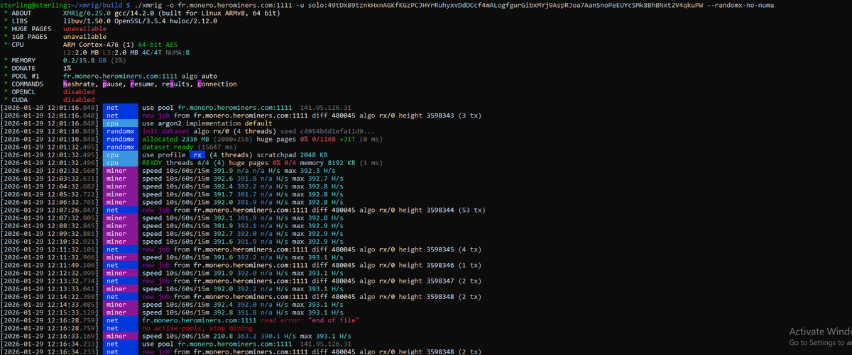 Sterling tweet media