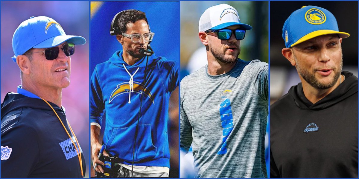 The 2026 Los Angeles Chargers coaching staff is set. 

HC: Jim Harbaugh
OC: Mike McDaniel
DC: Chris O’Leary
ST: Ryan Ficken