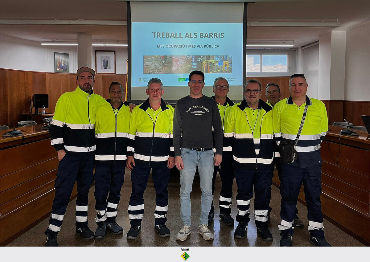 👷‍♀️ Més ocupació i més inversió a la via pública amb 6 nous operaris
➡️ Es dedicaran, a partir del dilluns 2 de febrer, a la millora de la via pública: reparació de voreres, pintura viària i accessibilitat.
ℹ️ Tota la informació, a badiadelvalles.cat/document.php?i…
#Badia #BadiaDelVallès