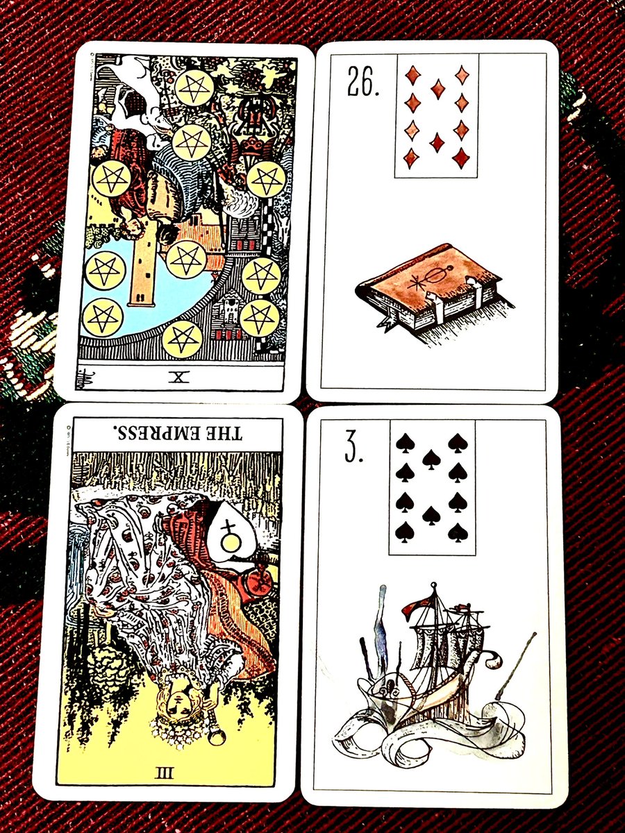 1月30日をウエイト版タロットで占うぞ♪ 👻神楽先輩の独り言カード 顕現・コインの10番 潜在・女帝 圧倒的に「質より量」派なのですが、  本日は質と言うか少量と言うか、 厳選してください！ 10個タスクがあったら、 1〜2個にフォーカスする事です☝️ チャンスも体力も ...