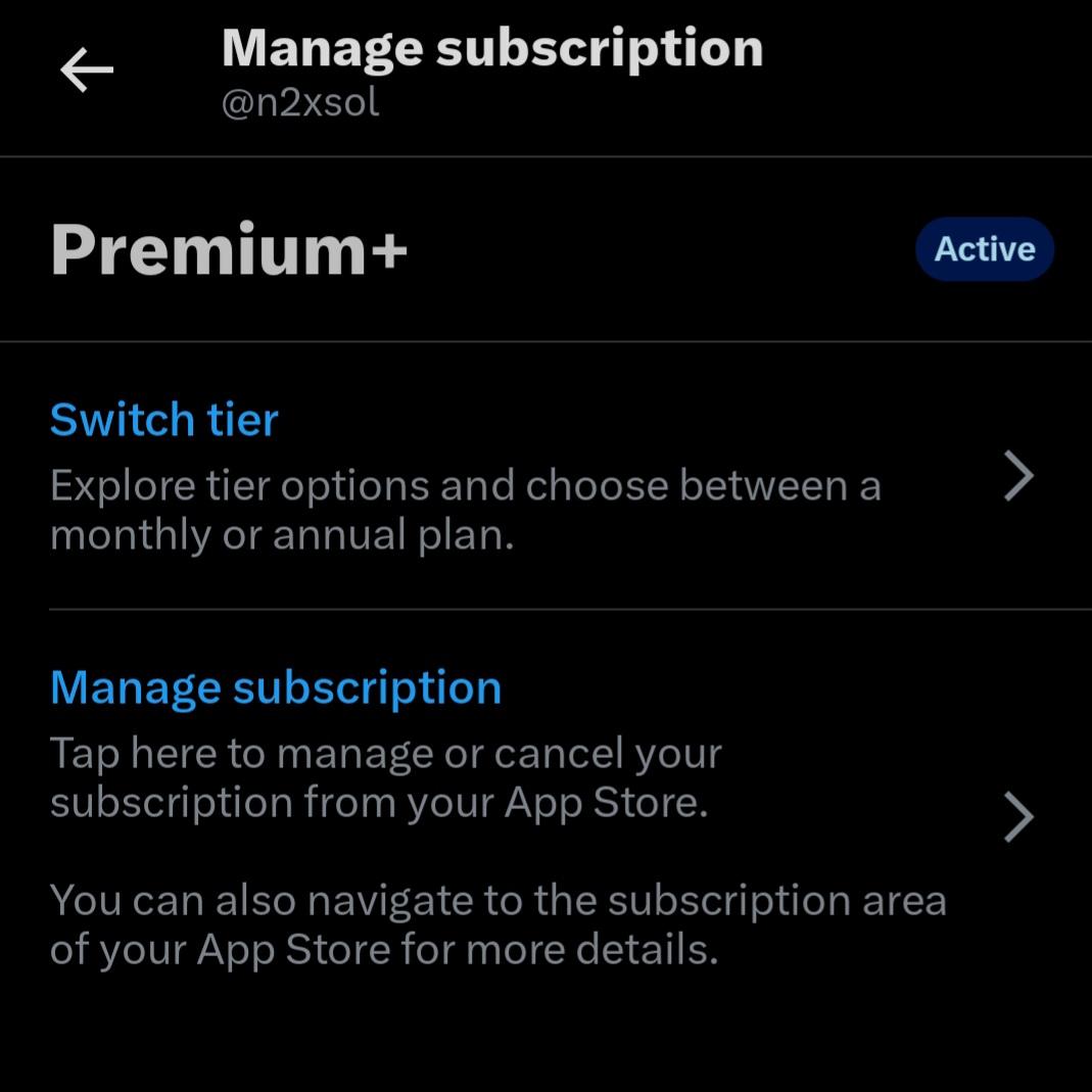 i wanna pay 50 followers Premium+ monthly subscription today ($50)

Paypal, CashApp, Solana Addy 👇