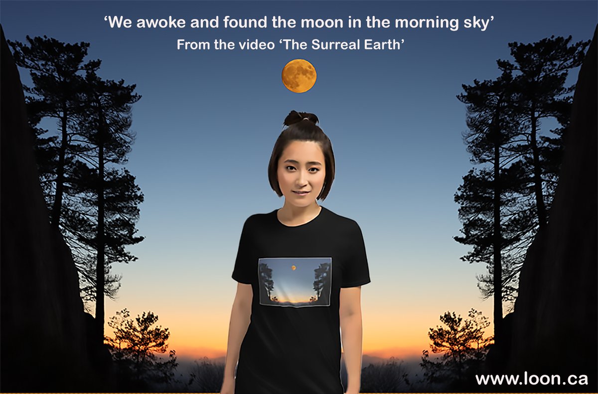 ButlerPhotos's tweet image. Celebrate Art You Can Wear
To mark the release of 'The Surreal Earth', get $10 OFF every t-shirt at loon.ca
Shop Now at  and use the discount code Canada!
Watch the video 'The Surreal Earth' here -&amp;gt;  youtube.com/watch?v=cnHiHC…

#art #surreal