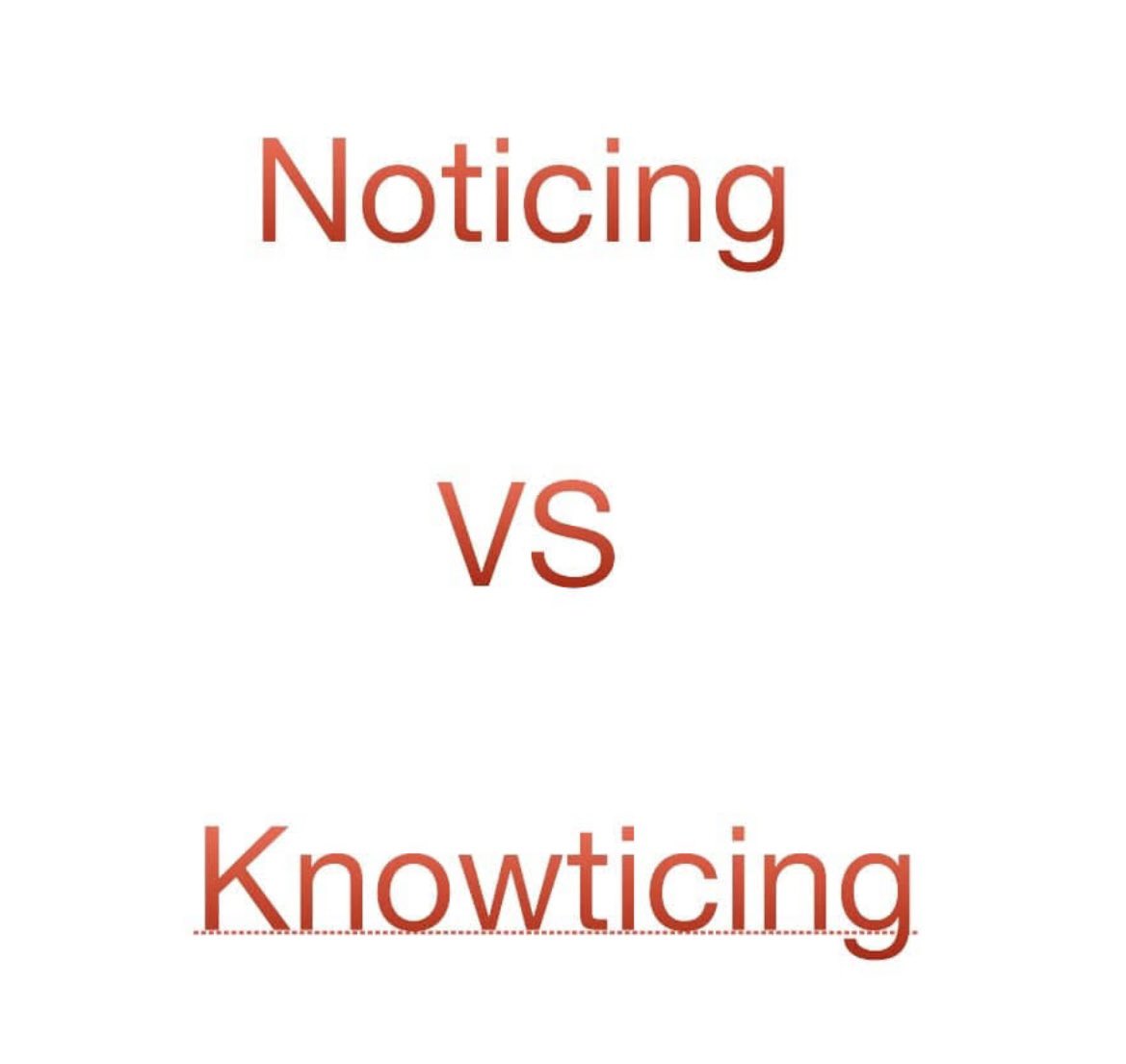 Part of understanding what works (and doesn’t) in urbanism is going beyond simply noticing our environs to what I call ‘knowticing’ them. Walking a neighborhood, understanding it, empathizing with it, and respecting it. Noticing is a glance. Knowticing takes time.