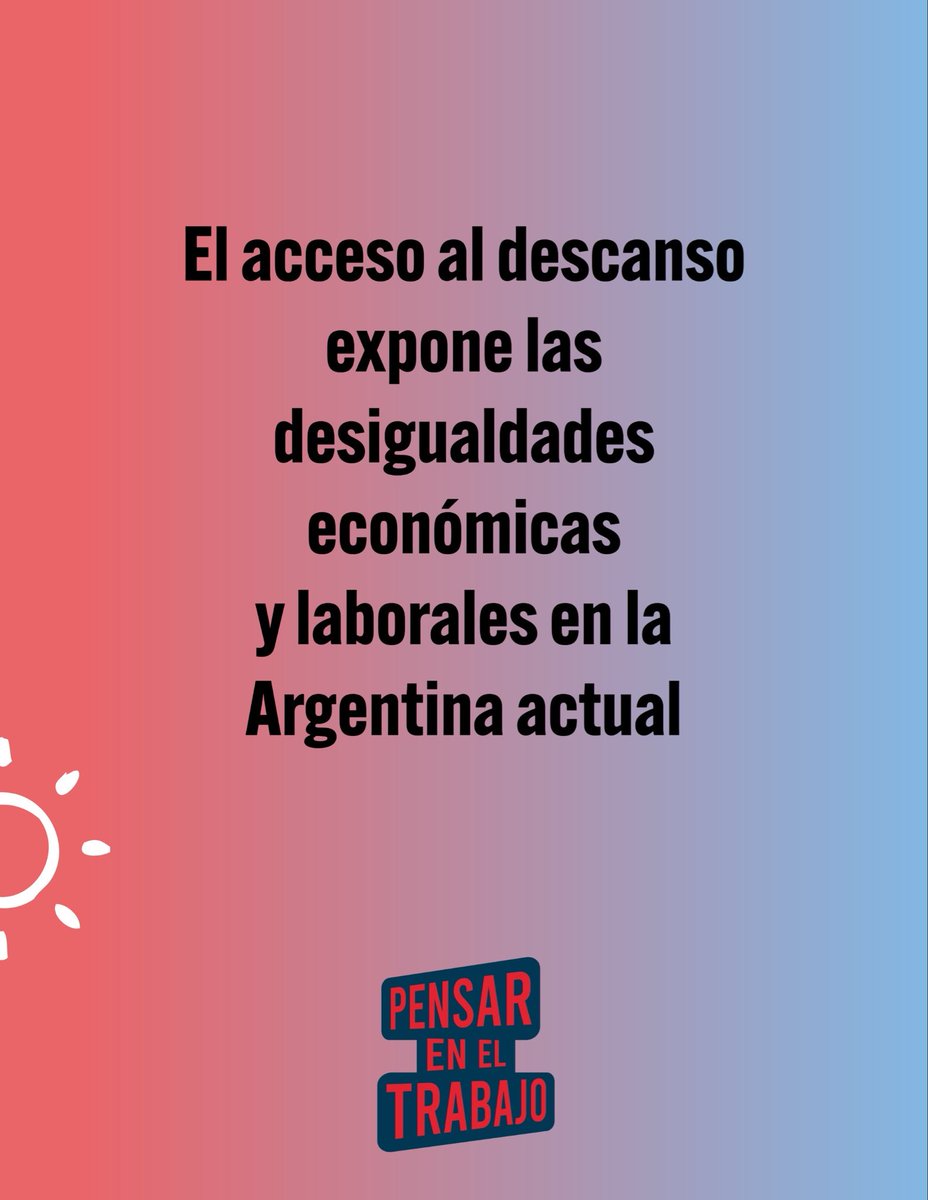 Cuando el descanso deja de ser un derecho

Vacaciones de lujo - 4 de cada 10 personas no tienen dinero ni para una escapada corta

El acceso al descanso expone las desigualdades económicas y laborales en la Argentina Actual