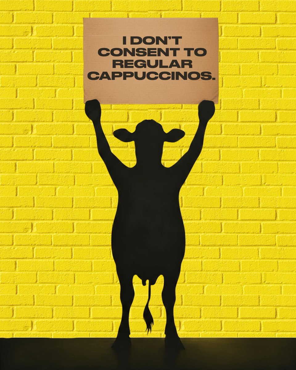 Chngstrtswithme's tweet image. D̶u̶d̶e̶ ‘Doodh With Sign’ 🪧🚨 
Tag someone who needs to see this. 🧠💔 #Dudewithsign #dairy #Vegan #milk #truth