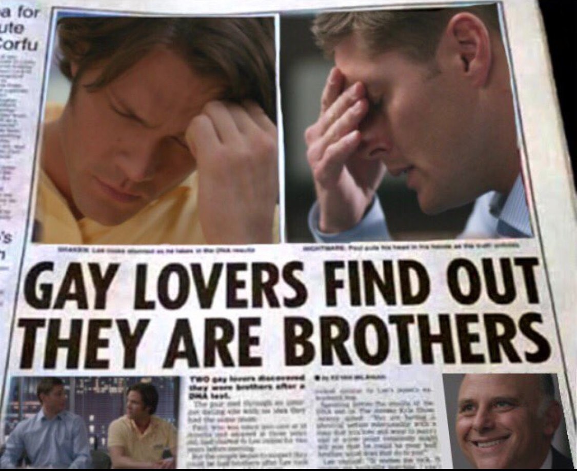 whoever did this... wherever you are... thank you. this is wincest gold