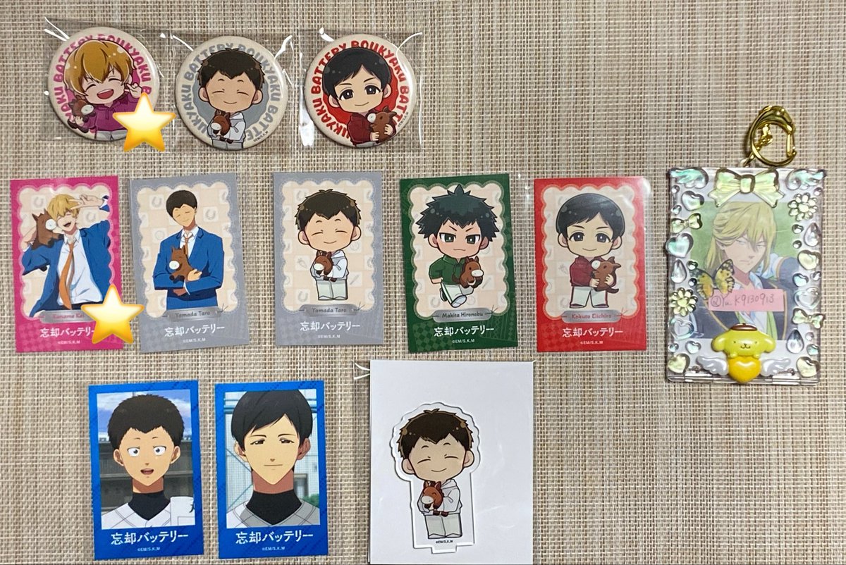 交換/譲渡】 忘却バッテリー プリンセスカフェ POPUP ミニキャラ 缶